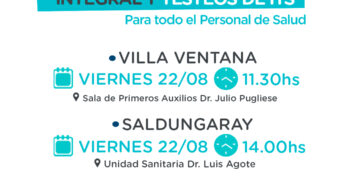 Capacitación para personal de salud sobre Salud Sexual Integral y testeos de ITS