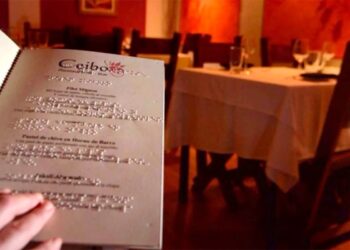 Recuerdan que los comercios gastronómicos del distrito deben tener cartas menú en sistema Braille