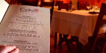 Recuerdan que los comercios gastronómicos del distrito deben tener cartas menú en sistema Braille