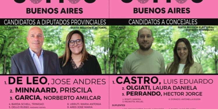 La boleta de Somos Buenos Aires