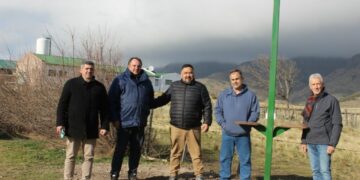 La CELT instaló dos tótems de conectividad en Villa Ventana