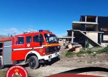 Hubo un principio de incendio en la Finca «Los 8 Cerros»