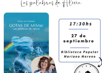 Alicia Calmels Presenta su Libro ‘Gotas de MiMar’ en la Biblioteca de Sierra de la Ventana