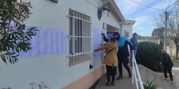 Elecciones en marcha: Con algunas demoras, se iniciaron las legislativas en todo el distrito.