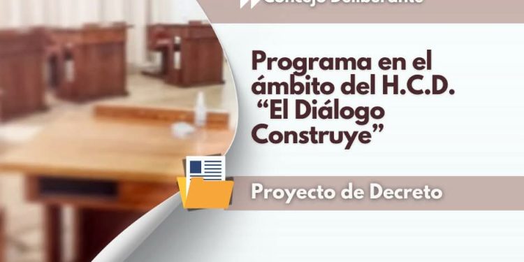 Proponen crear el programa “El Diálogo Construye”