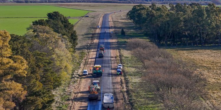 La Provincia repavimenta la ruta que enamoró a Ricardo Iorio