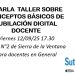 Charla-Taller sobre Jubilación Digital Docente este Viernes en Sierra de la Ventana