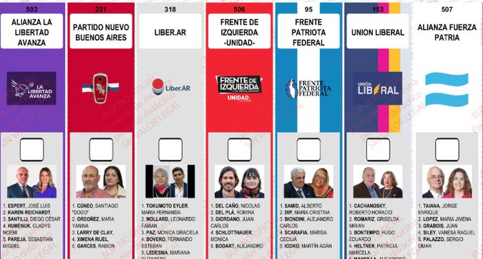 La Cámara Nacional Electoral definió que no habrá reimpresión de boletas
