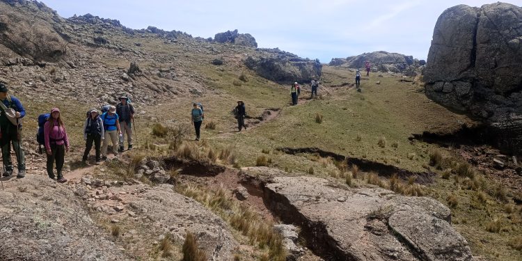 El Club Andino Villa Ventana realizó su primera travesía fuera del Sistema de Ventania