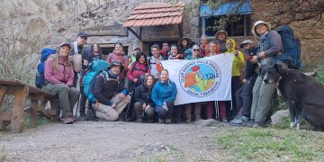 El Club Andino Villa Ventana realizó su primera travesía fuera del Sistema de Ventania