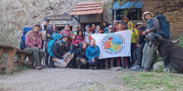 El Club Andino Villa Ventana realizó su primera travesía fuera del Sistema de Ventania