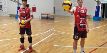 Fanco y Valentino Galluci,  debut y sueño cumplido en Italia: Los jugadores de Vóley de Bahía Blanca inicia su carrera profesional en Altamura
