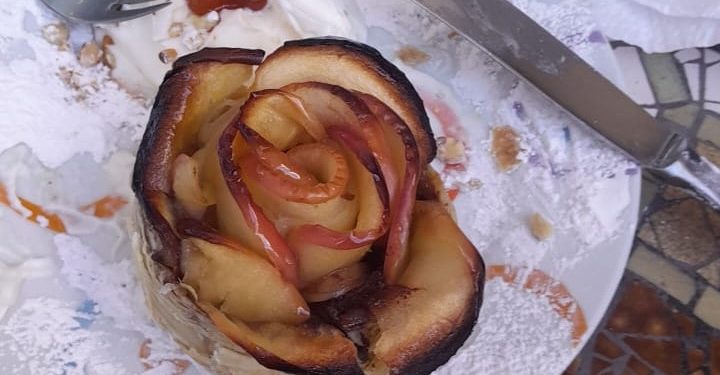 La «Rosas de Manzana y Hojaldre Serrano» con historia que le dio el doble oro a Lucía Kees