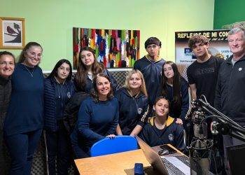 Intercambio y periodismo escolar: Alumnos del CNSL visitaron Sierra de la Ventana para nutrir su proyecto de radio