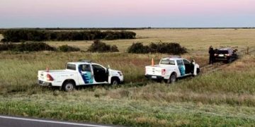 Persecución cinematográfica en el Sur Bonaerense: Sospechosos escapan tras abandonar un vehículo de alta gama en Patagones