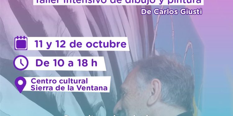 En Octubre vuelve «Compartiendo los Pinceles» a Sierra de la Ventana.