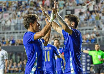 Argentina goleó a Puerto Rico por 6 a 0 en un amistoso internacional