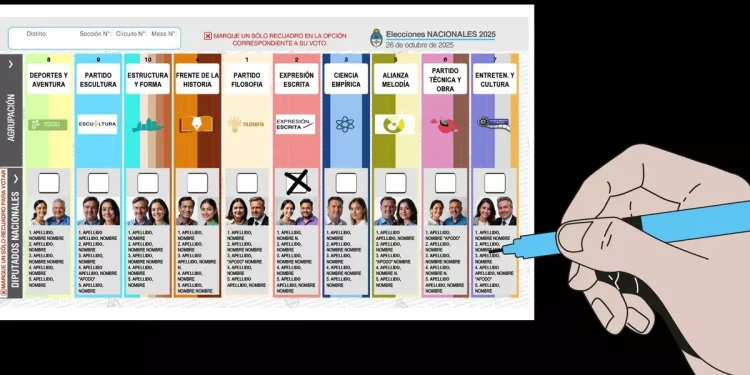 Boleta Única de Papel: paso a paso, cómo votar con la nueva modalidad que debuta en las elecciones 2025