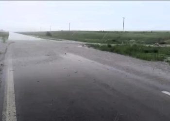 Corte en la Ruta 72 entre Saldungaray y Frapal debido a intensas lluvias