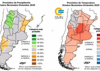 Alerta climática: Temperaturas en ascenso y posible evento La Niña en Argentina