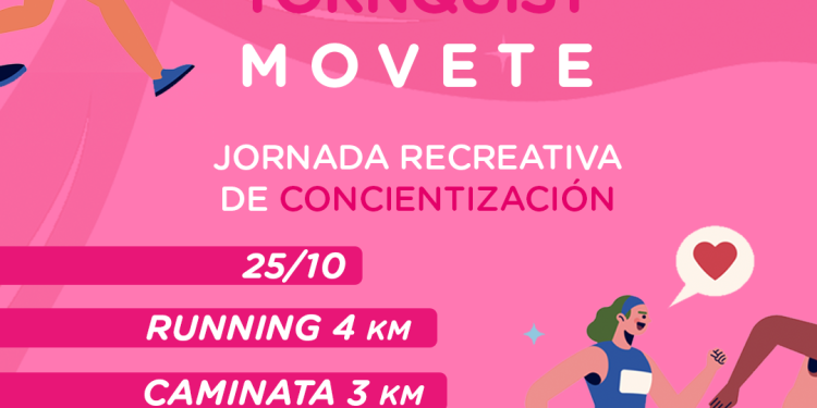 Octubre Rosa: Se viene ‘Movete Tornquist’, la jornada recreativa de concientización