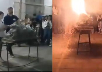 Drama en Pergamino: una explosión en una feria de ciencias escolar dejó al menos diez heridos.