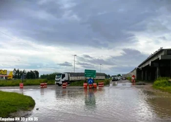 Vialidad pide evitar circular por el empalme de las rutas 33 y 35