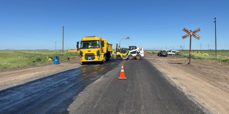Vialidad Provincial finaliza la obras de Mejoramiento en Cruce Ferroviario y Ruta 51