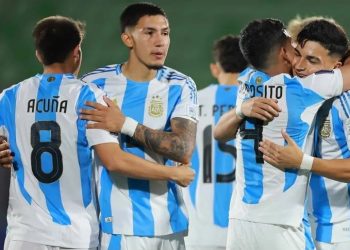Mundial Sub 20: Argentina goleó a Australia y se metió en octavos de final