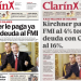 El presidente compartió por redes sociales una tapa de Clarín “trucha”