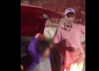 Un taxista fue detenido por alcoholemia positiva y al revisarle el auto descubrieron a su pareja en el baúl