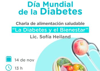 ‘La diabetes y el bienestar’: Charla abierta este viernes en Tornquist