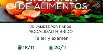 El municipio lanzó un nuevo Taller de Manipulación Higiénica de Alimentos