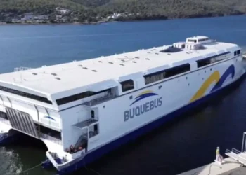 El “China Zorrilla”, el buque eléctrico más grande del mundo, unirá Buenos Aires y Colonia