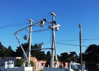 Coopersive avanza con obras para mejorar el servicio eléctrico en Sierra de la Ventana