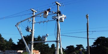 Coopersive avanza con obras para mejorar el servicio eléctrico en Sierra de la Ventana