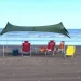 Monte Hermoso prohibió la instalación de gazebos en la zona exclusiva de baño