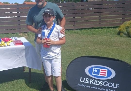 ¡Imparable! Tobi García, con solo 7 años, se consagró Campeón del U.S. Kids Golf con un récord perfecto