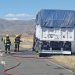 Siniestro vial en la Ruta 76: se incendió un camión y las llamas afectaron la banquina