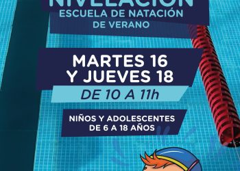 Nivelación para la Escuela de Natación de Verano