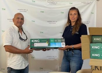 Vialidad Provincial refuerza la seguridad vial en la Comarca con nuevas luminarias LED y bacheo intensivo