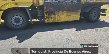Vialidad Provincial refuerza el bacheo en rutas claves de la Comarca: RP 72 y RP 76