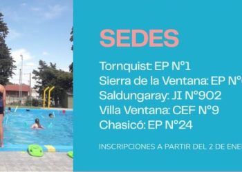 Escuelas Abiertas de Verano 2026: Una propuesta educativa y recreativa gratuita para todo el distrito de Tornquist