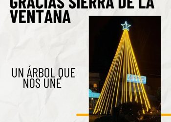 Este árbol de Navidad es mucho más que una decoración.