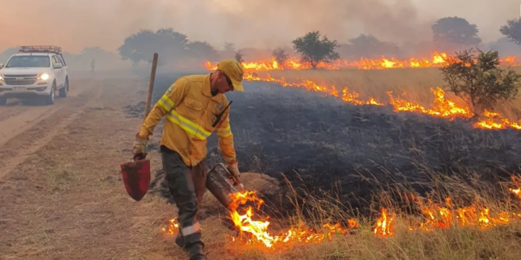 El humo de los grandes incendios en La Pampa y Villarino cubre a Tornquist y la Comarca