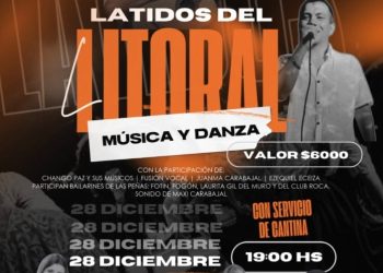 “Latidos del Litoral”: Coronel Pringles se prepara para despedir el año con una gran fiesta folclórica y familiar