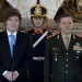 Con el uniforme del Ejército, Presti juró ante Milei como ministro de Defensa