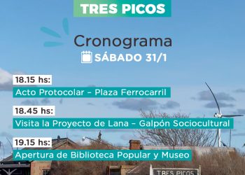 Tres Picos celebrará el 119º aniversario de su fundación