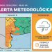 Alerta naranja por tormentas y lluvias intensas para este domingo en el distrito