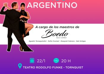 Boedo Tango Company llega al distrito con su show ‘Es de Tango’ y un seminario